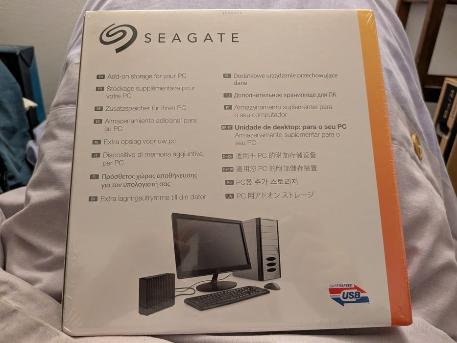 Disco Externo Seagate Expansion 6Tb