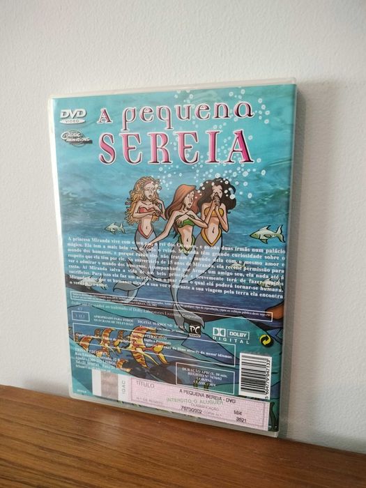 Filme DVD: A Pequena Sereia