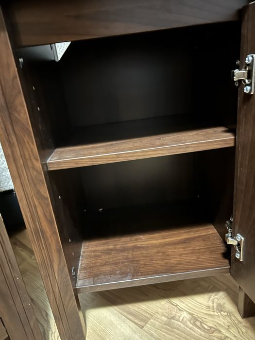 Szafka, szafka nocna, wenge, brazowa