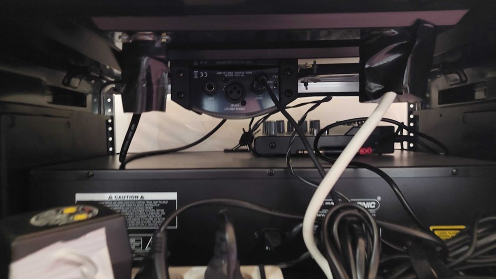 Equipamento para utilização de Backing Track
