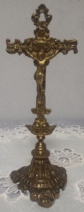 Zestaw kolędowy mosiężny