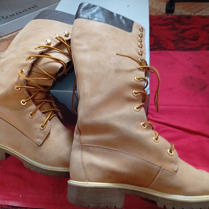 Продам сапоги кож.