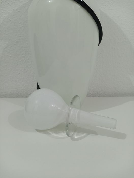 Vidro Opalino Jarra 39cm