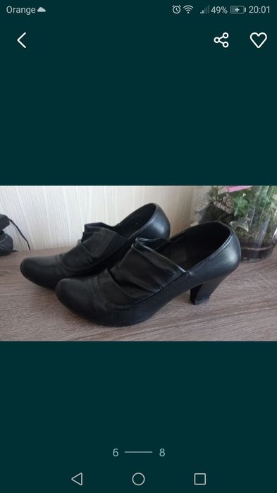 Buty czarne rozm 39