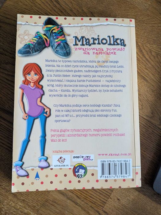 Mariolka - zwariowana powieść dla nastolatek