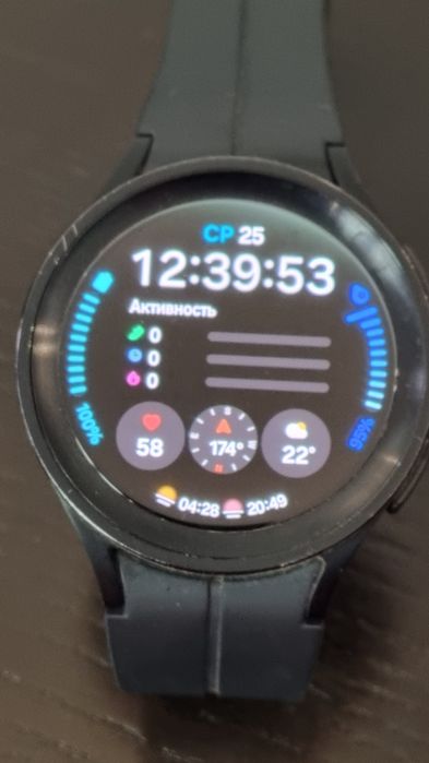 Samsung Galaxy Watch 5 Pro 45mm eSIM SM-R925 Black (SM-R925FZKASEK)