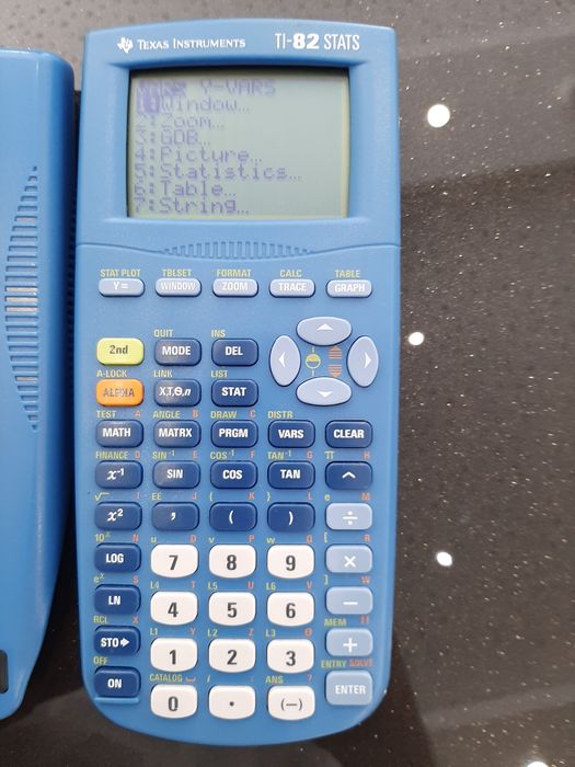 Texas instruments TI-82 STATS
