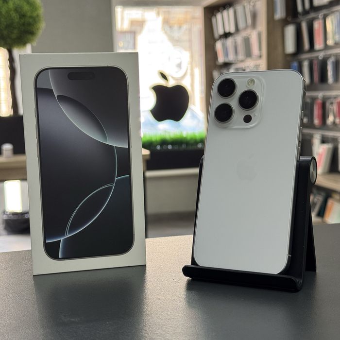 iPhone 16 Pro White Titanium 256 GB Магазин / Гарантія