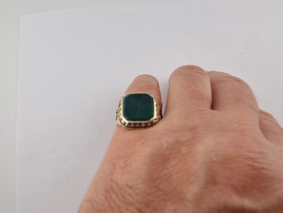 Старинное кольцо перстень печать