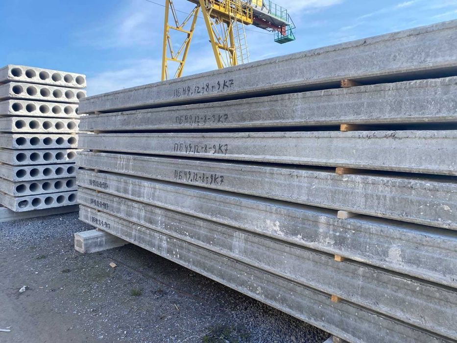 Плити перекриття/Залізобетонні багатопустотні/Висока якість/Вінниця