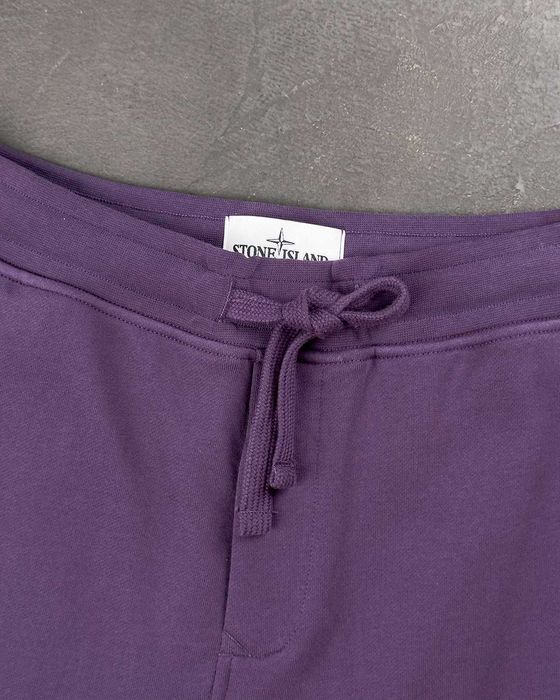 Шорти STONE ISLAND 64651 Garment-Dyed Cotton Shorts Ink Blue SI0167