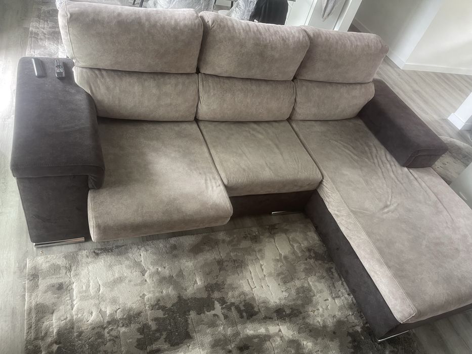 Vendo sofá chaise long