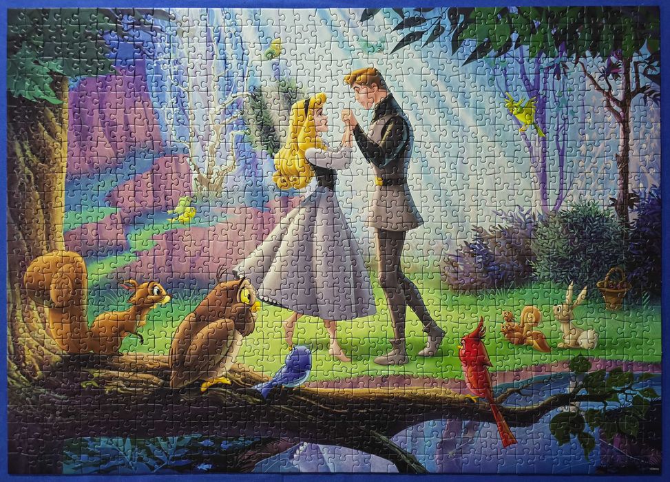 Puzzle Ravensburger 1000 - DISNEY - Sleeping Beauty (Śpiąca Królewna)