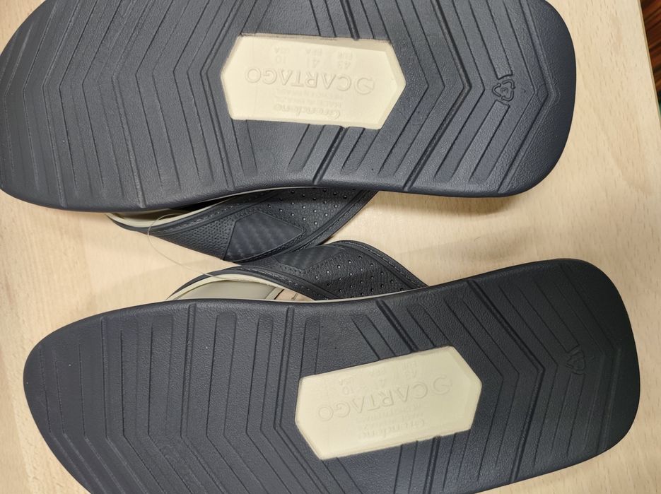 Chinelos Cartago do Brasil. Masculino número 43