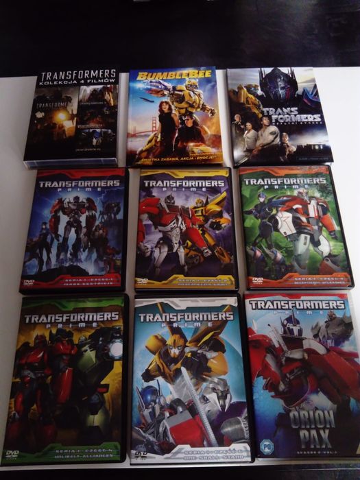 Kolekcja DVD Transformers