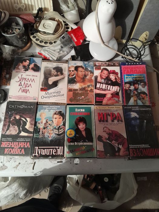 Кассеты с фильмами