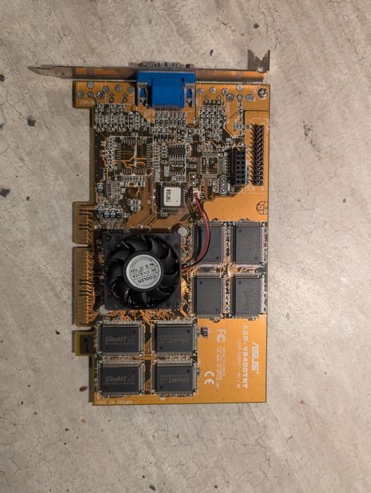 Karta graficzna riva 1 TNT asus agp-v8400tnt - ogłoszenie wstrzymane