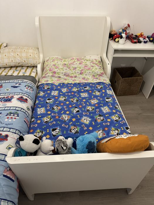 Cama madeira branca