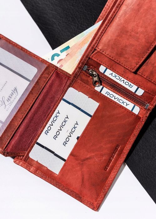 duży portfel męski ze skóry naturalnej - always wild