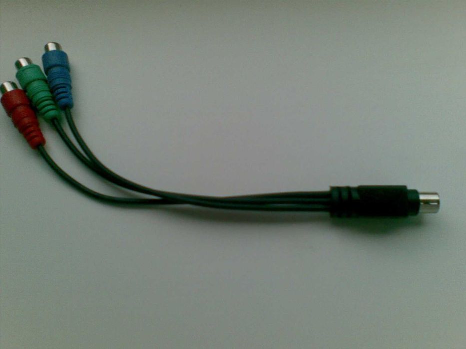 Кабель(шнур)-переходник 7pin mini-DIN(M) to 3RCA(F).