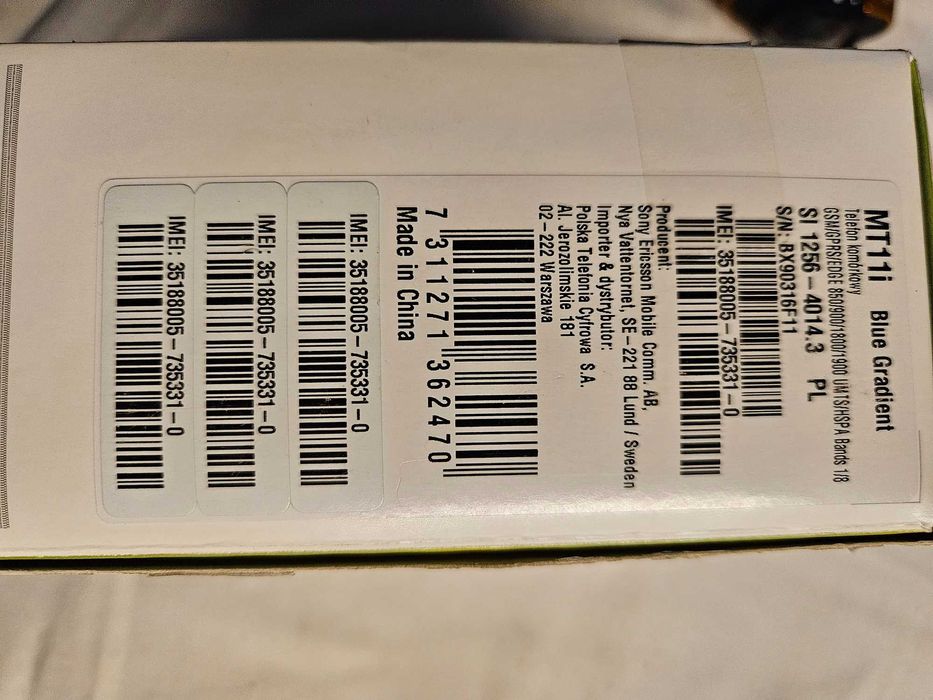 Telefon sony ericsson - używany - sprawny