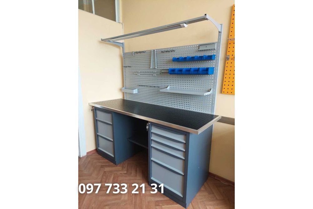 Недорогой верстак для гаража