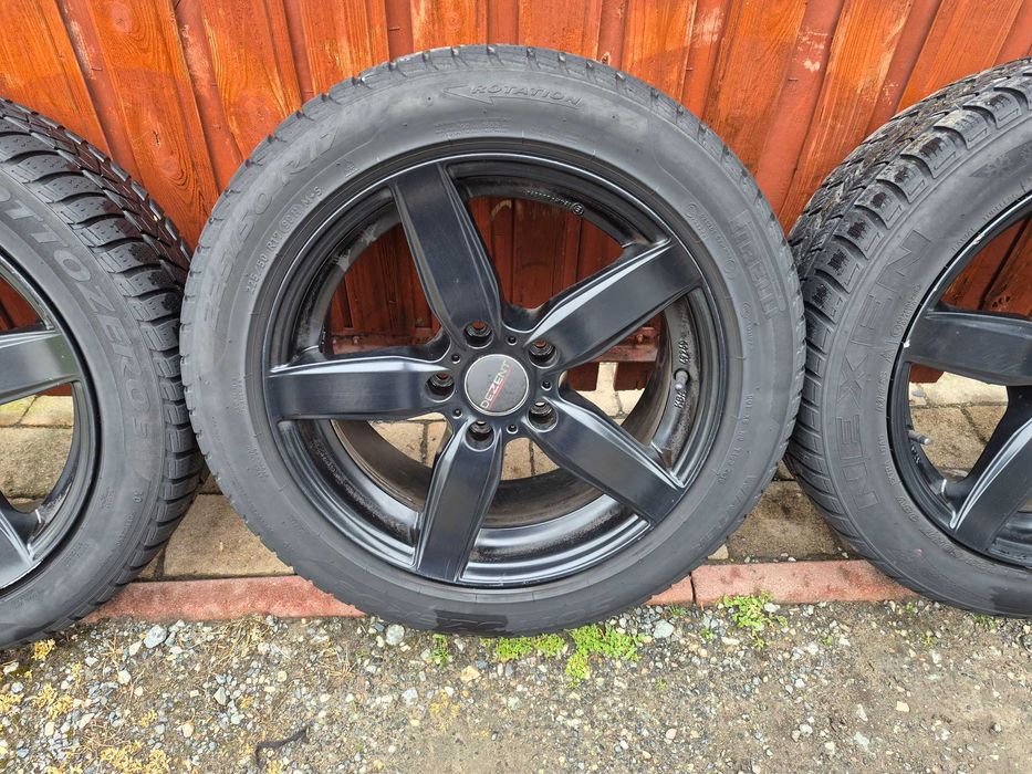 Alu Felgi 17 Opel Insignia BMW E36 E39 E46 5x120 koła zima 225/50 Pirelli VW T5 Transporter