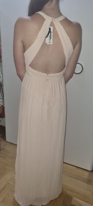 Suknia ślubna pudrowa