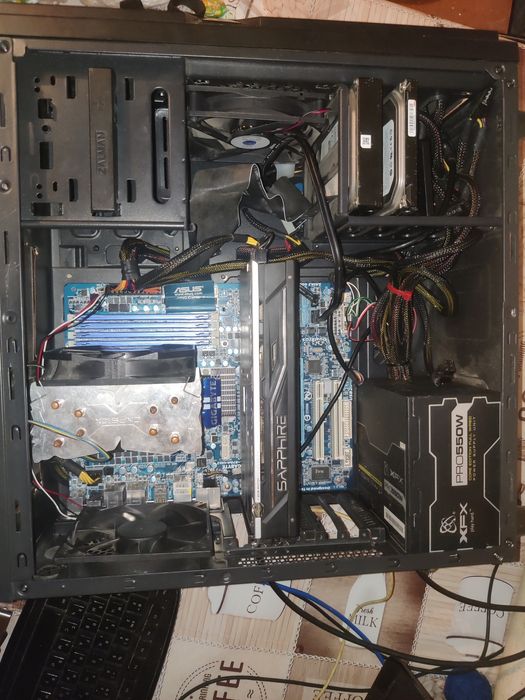 ПК AMD phenom x6 1090t. Rx470 4gb sapphire nitro+. Hyperx 16gb 1600мгц