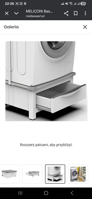 Podstawa pod pralke Meliconi