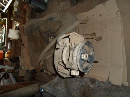 Топливный бак на Volkswagen Golf II