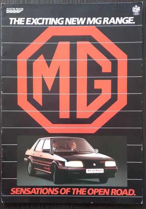 Prospekt MG modele Metro, Maestro i Montego