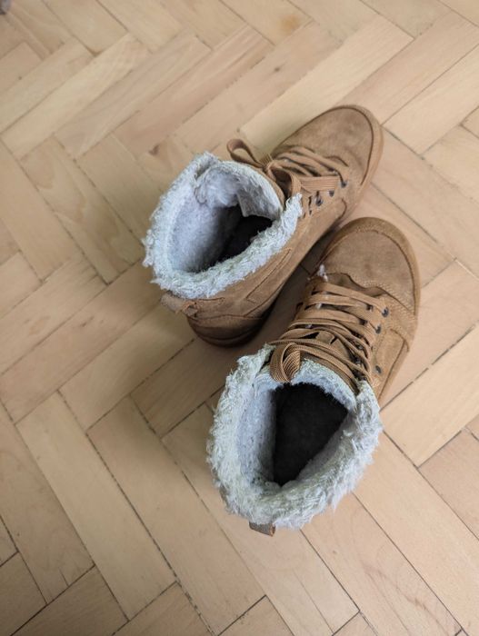 Buty trekkingowe skórzane,rozm.37 Quechua