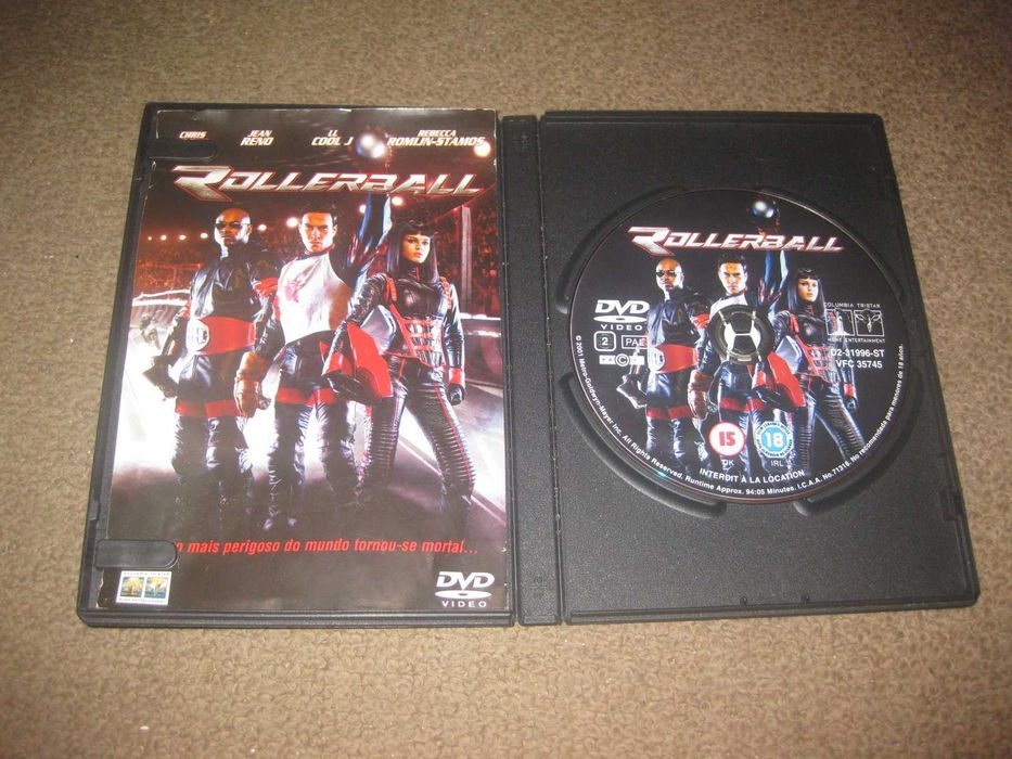 DVD "Rollerball" com Jean Reno