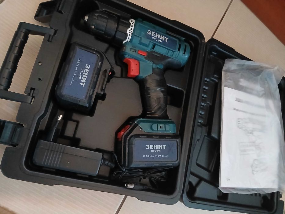 Шуруповерт Зеніт 18в