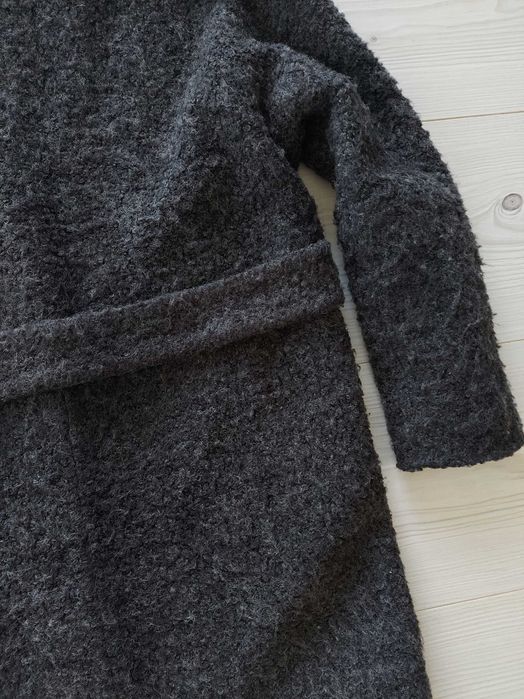 Bruuns Bazaar 38 M płaszcz z wełną