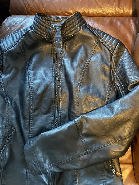 Kurtka skurzana czarna