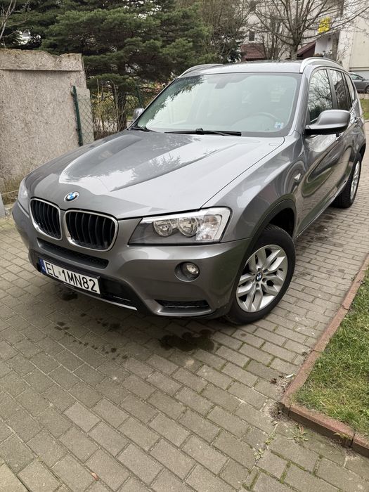 Bmw  X3 2.0d 4x4 2013r skóra panorama