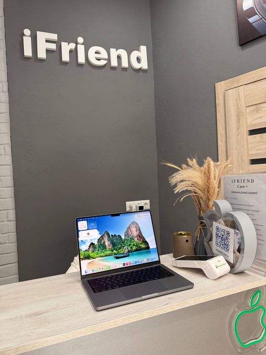 Used MacBook Pro M1 Pro 14” Space 16/512 Gb,гарантія від магазину iFriend.