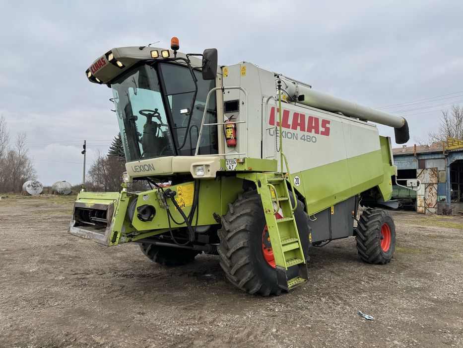 Claas lexion 480 cat 12 .жатка 7.6 варіо