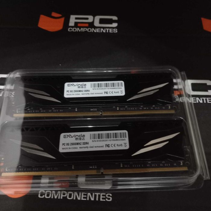 Memória RAM Envinda 2x8GB (16GB) DDR4 2666MHz