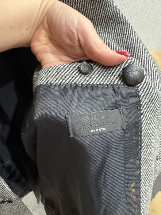 Шикарне чоловіче пальто шерсть G Star Raw boss