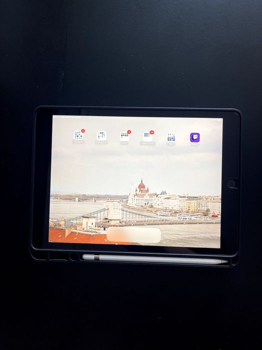 iPad 9.ª Geração 64GB + Apple Pencil + Capa + Película de Vidro | Como Novo