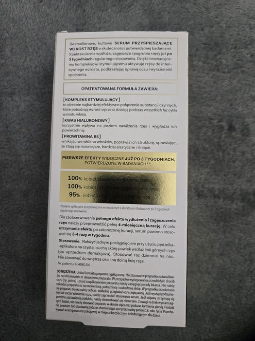 Odżywka do rzęs Nowa