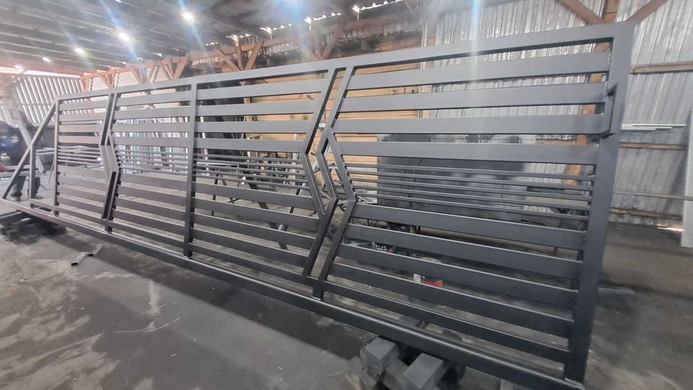 Brama przesuwna w pioruny 4m solidne wykonanie