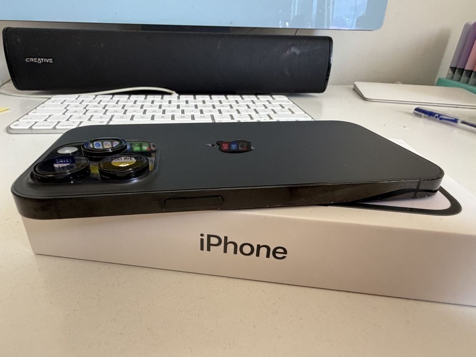 Bateria 100% iPhone 14 Pro 256gb Black