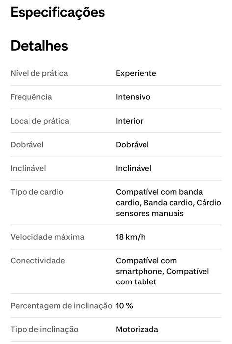 Passadeira de exercício