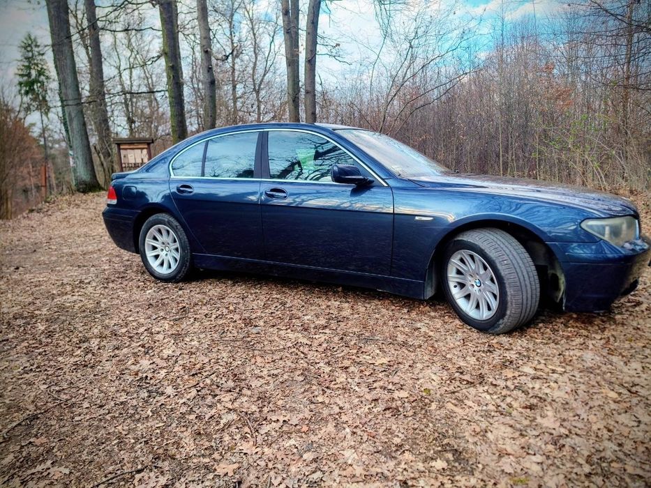 BMW E65 przedlift