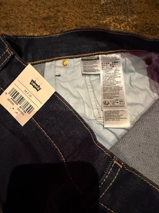 Levi’s Levis 512 slim taper 34x30 granatowe