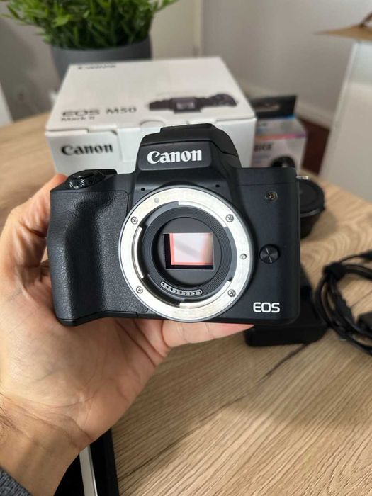 Canon EOS M50 Mark II + Lente canon 23mm f/2 STM